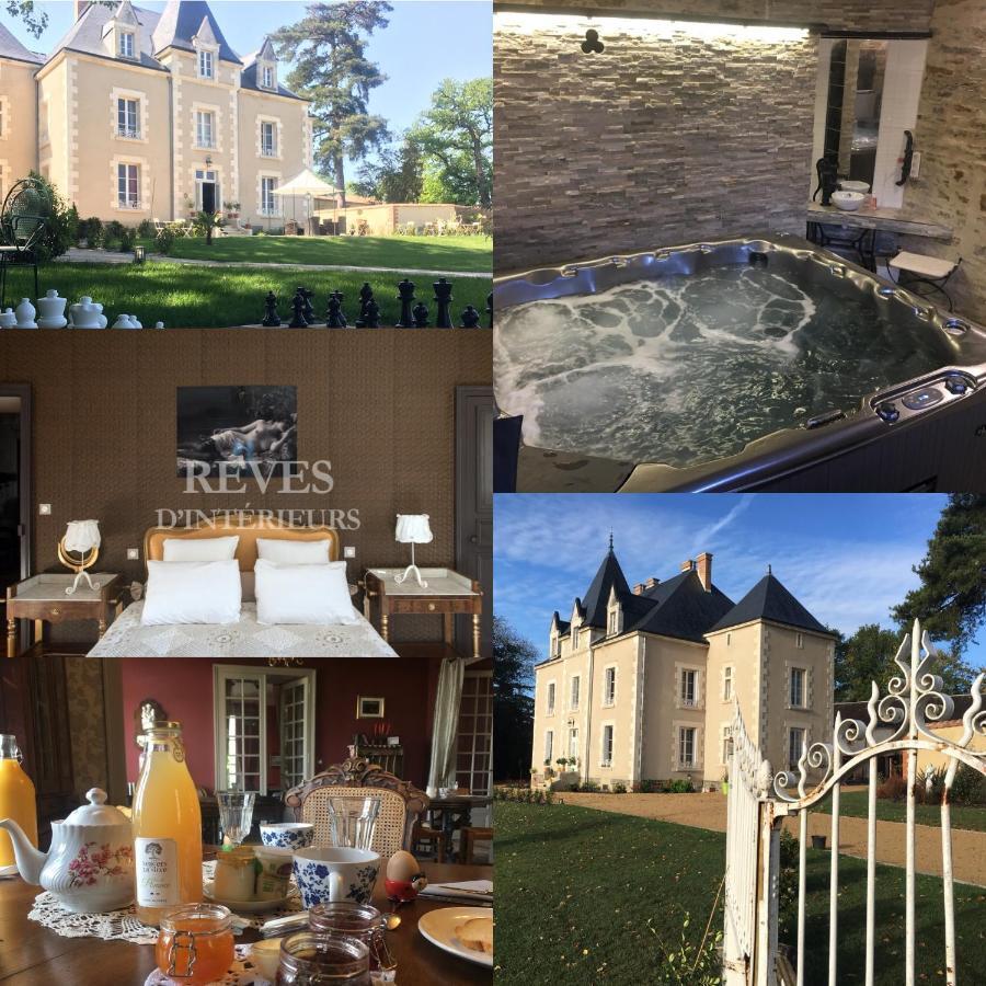 Le Petit Chateau Des Cedres Mouchamps Exterior photo